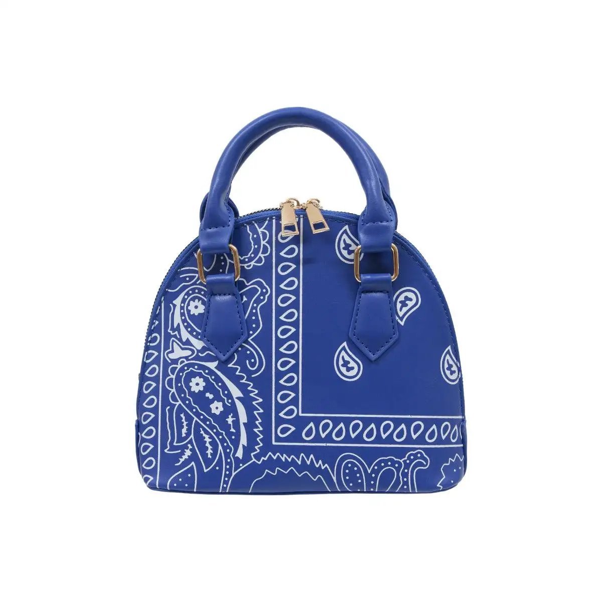 Bandana Handbag Cobalt Blue - Shweetcheeks Collection