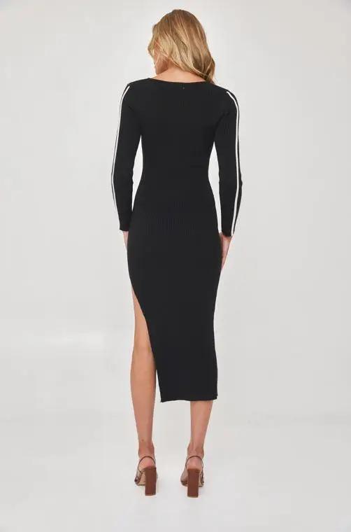 Binding Midi Dress - Shweetcheeks Collection