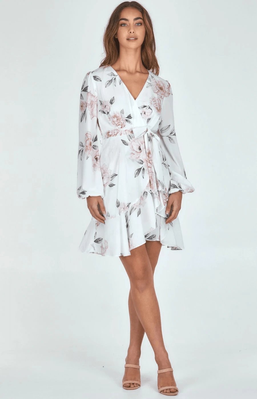 Floral Print Cross Dress - Shweetcheeks Collection