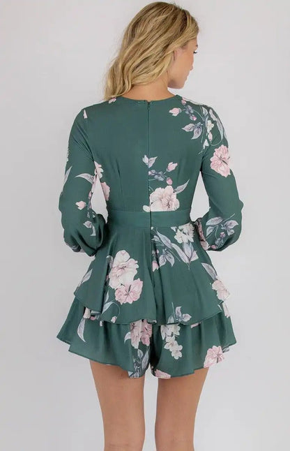 Long Sleeve Playsuit - Shweetcheeks Collection