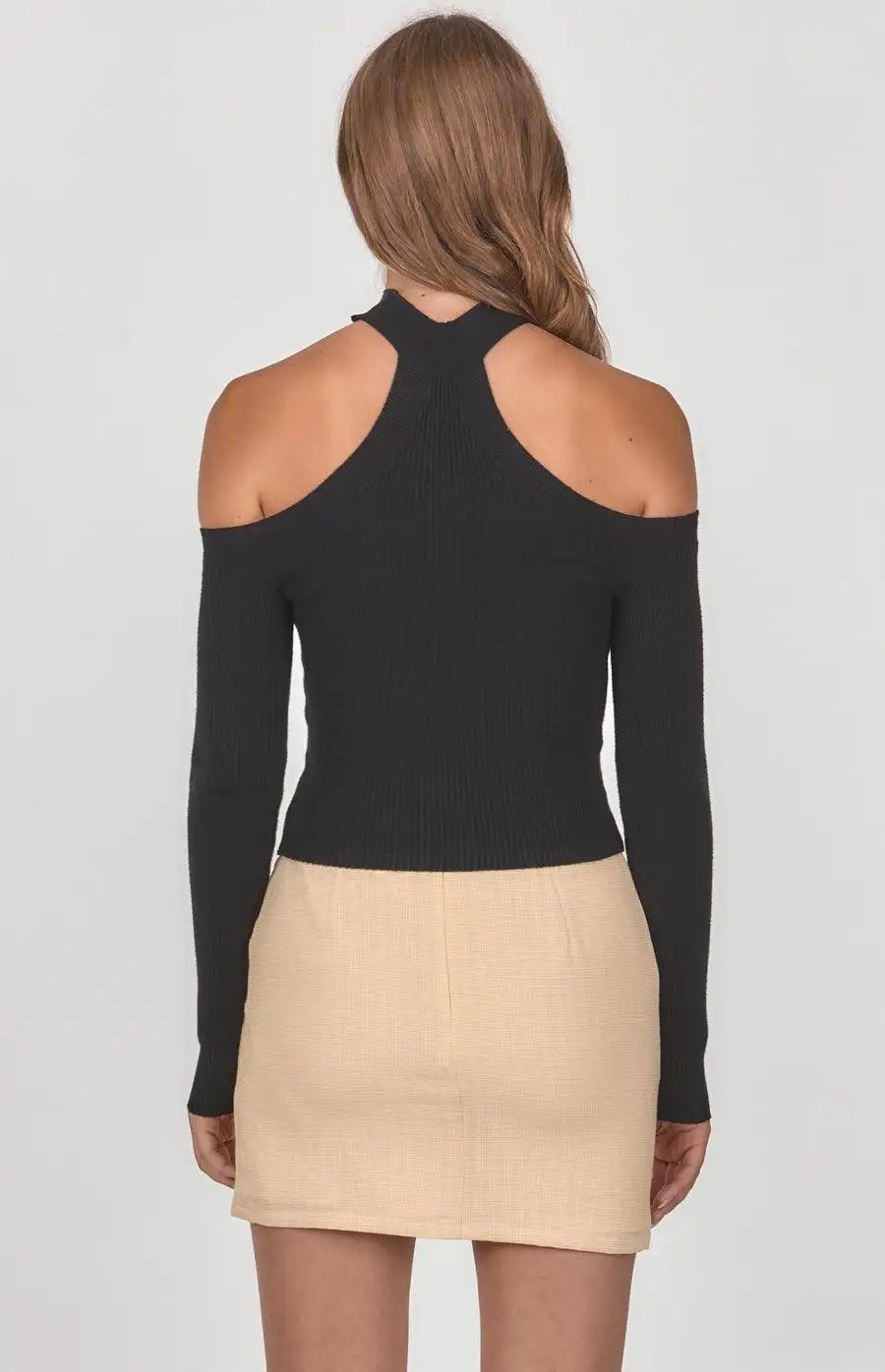 Off the Shoulder Choker Neck Top - Shweetcheeks Collection