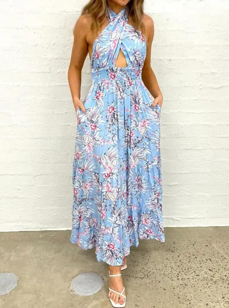 Sunflower Maxi Dress - Shweetcheeks Collection